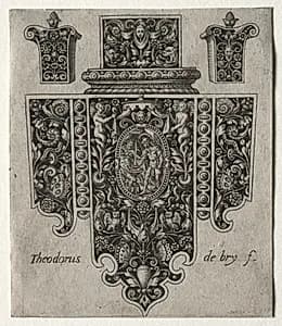 Portrait of Theodor de Bry (Flemish, 1528–1598)