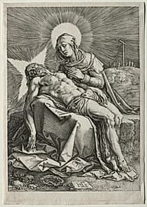 Pieta by Hendrick Goltzius (Dutch, 1558–1617)