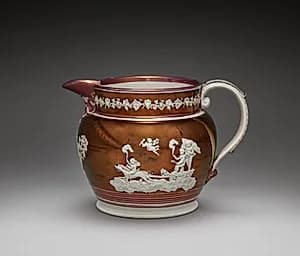 Pitcher by Staffordshire Factory (British)
