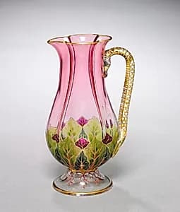 Pitcher by J. & L. Lobmeyr (Austrian, Vienna, est. 1823)