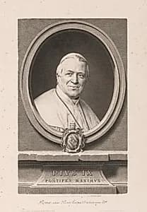 Pius IX by Claude-Ferdinand Gaillard (French, 1834–1887)