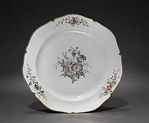 Plate by Vincennes Porcelain Factory (France, 1740–56)