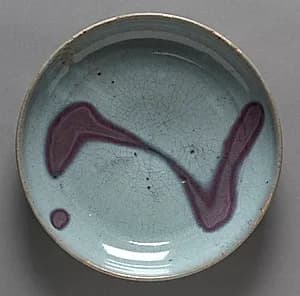 Plate: Jun Ware by Unknown Artist