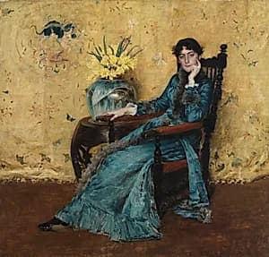 Portrait of Dora Wheeler by William Merritt Chase (American, 1849–1916)