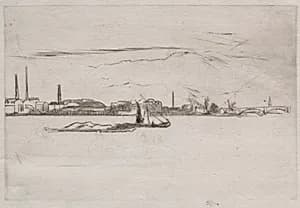 Price's Candle-Works by James McNeill Whistler (American, 1834–1903)