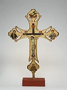 Processional Cross by Master of Santa Chiara (Italian)