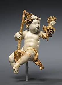 Putto as Spring by Ferdinand Tietz (Austrian, 1708–1777)