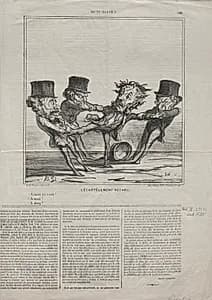 Quartering Reinstated by Honoré Daumier (French, 1808–1879)