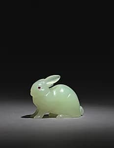 Rabbit by House of Fabergé (Russian, 1842–1918)