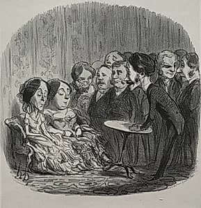 Rapping Spirits by Honoré Daumier (French, 1808–1879)