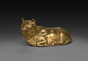 Recumbent Bull by Unknown Artist