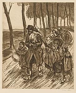 Refugee Family