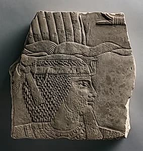 Relief of a King by Unknown Artist