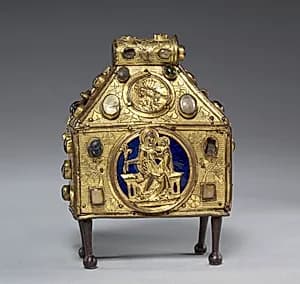 Reliquary in Purse Form by Unknown Artist