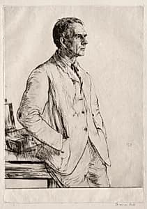 Reverend C. H. Grinling by Francis Dodd (British, 1874–1949)