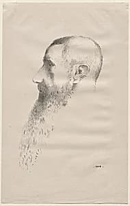 Roger Marx by Odilon Redon (French, 1840–1916)