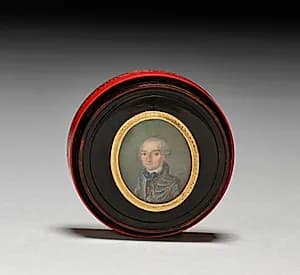 Round Box by Unknown Artist