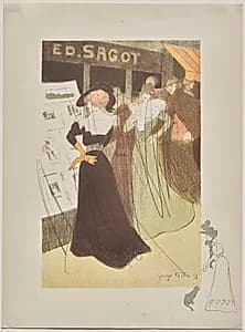 Sagot's Gallery by Georges Alfred Bottini (French, 1874–1907)