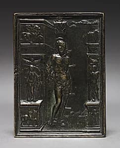 Saint Sebastian by Moderno (Italian, 1467–1528)