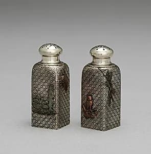 Salt and Pepper Shakers by Gorham Manufacturing Company (America, est. 1831)