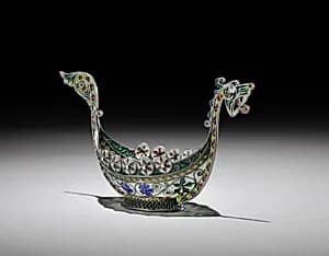 Salt Cellar by Marius Hammer (Norwegian, 1847–1927)