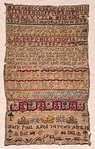 Sampler by Unknown Artist