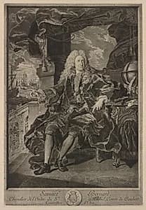Samuel Bernard by Pierre Drevet (French, 1663–1738)
