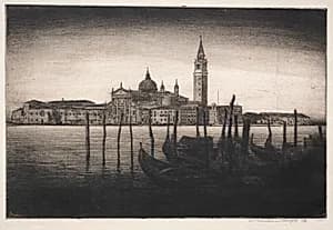 San Giorgio Maggiore by Mortimer Menpes (British, 1860–1938)