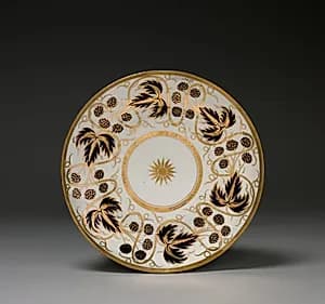 Saucer by Worcester Porcelain Factory (British, established 1751)