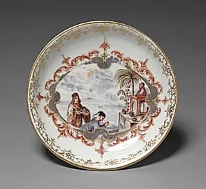 Saucer by Meissen Porcelain Factory (German, est. c. 1710)