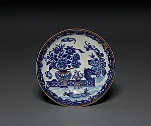 Saucer by Worcester Porcelain Factory (British, established 1751)