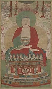 Seated Amitābha by Unknown Artist