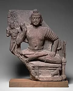 Seated Shakyamuni Buddha by Unknown Artist
