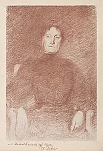 Seated Woman by Charles Marie Dulac (French, 1865–1898)