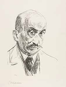 Self-Portrait by Max Liebermann (German, 1847–1935)