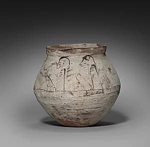Shawabty Jar with Lid by Unknown Artist