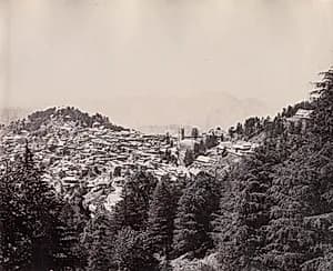 Shimla by Samuel Bourne (British, 1834–1912)
