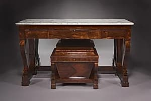 Sideboard and Cellarette by Duncan Phyfe and Son (American, 1768–1854)