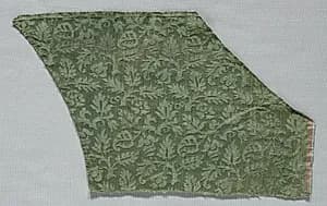 Silk Damask Fragments by Unknown Artist
