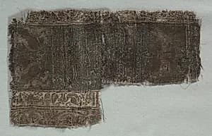 Silk Fragment by Unknown Artist