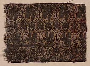 Silk Fragment by Unknown Artist