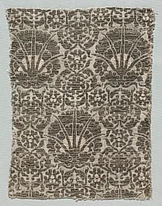 Silk Fragment by Unknown Artist