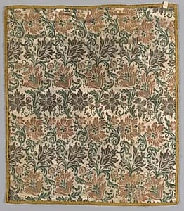 Silk Textile by Unknown Artist