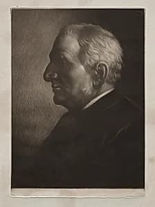 Sir Frances Seymour Haden by Alphonse Legros (French, 1837–1911)