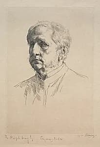 Sir Francis Seymour Haden by William Strang (British, 1859–1921)
