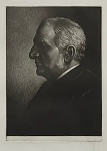 Sir Seymour Haden by Alphonse Legros (French, 1837–1911)