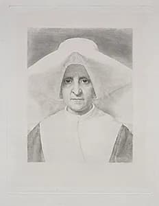 Sister Rosalie, Front View by Claude-Ferdinand Gaillard (French, 1834–1887)