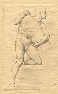 Sketch by Kenyon Cox (American, 1856–1919)