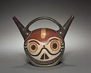 Skull Vessel by Unknown Artist
