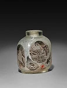 Snuff Bottle with Stopper by Unknown Artist